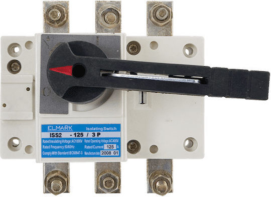 Elmark Vierpoliger Elektrische Schaltpaneel-Druckknopfschalter 400A