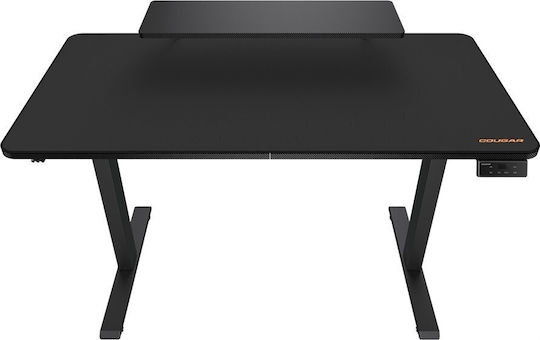 Ηλεκτρικό Γραφείο Gaming Estar 120 με Ρυθμιζόμενο Ύψος & LED 120x60x72εκ. Μαύρο
