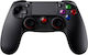 Redragon Juno G818 Ασύρματο & Ενσύρματο Gamepad για PC / PS4 Μαύρο