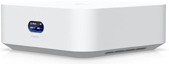 Ubiquiti UniFi Express 7 WiFi-Mesh-Netzwerk Zugriffspunkt Wi-Fi 7 Tri Band (2.4 & 5 & 6GHz) in Einzelner Bausatz