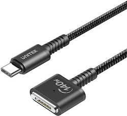 Unitek USB 2.0 USB-C masculin - Magsafe 3 140W 1m (C14121BK-1M) Unitek USB 2.0 USB-C masculin - Magsafe 3 140W 1m (C14121BK-1M)