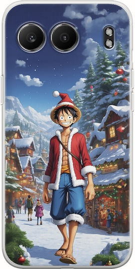 Xmas Anime Monkey D Luffy Oneplus Nord 4 5g Flexible TPU Transparent Silicone