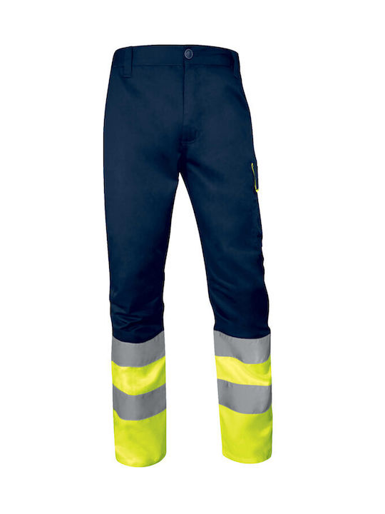 Delta Plus Reflektierend Arbeitshose Gelb