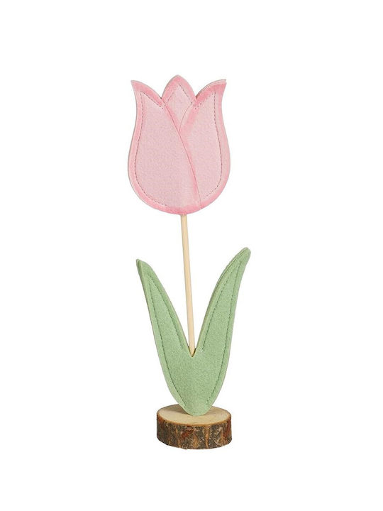 Arti Casa Dekorative Stofftulpe Rosa 29cm