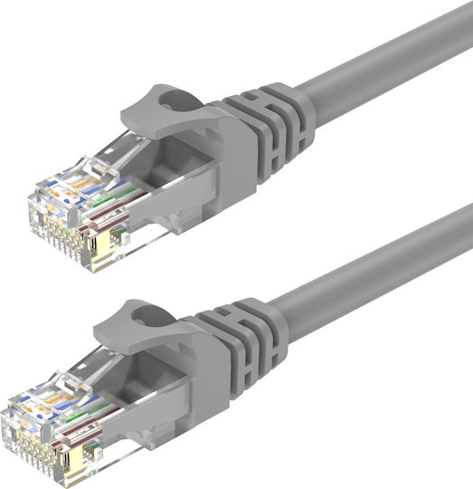 Unitek Direct Attach Copper Cat.6 Ethernet Network Cable 3m Gray 1pcs
