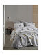 Enlora Home Cuvertură Single Bumbac Alb 160x235cm
