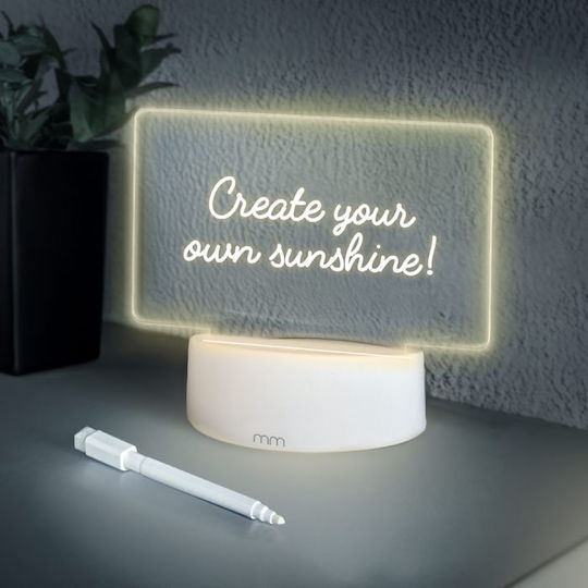 Mikamax Φωτιστικό LED Θερμό Λευκό