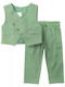 Kinder-Set mit Hose Sommer 2Stück Khaki