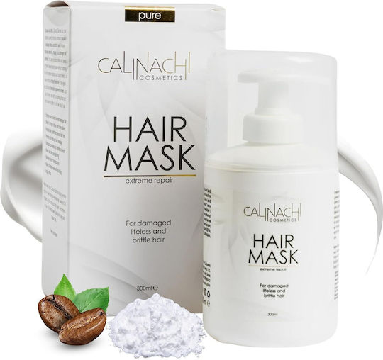 Calinachi Haarmaske gegen Haarausfall mit Arganöl & Keratin 300ml