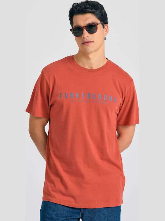 Funky Buddha T-shirt SPICE BROWN
