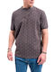 Polo Short Sleeve Gray Blouse