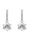 Brizzling Earrings made of Silver with Diamond