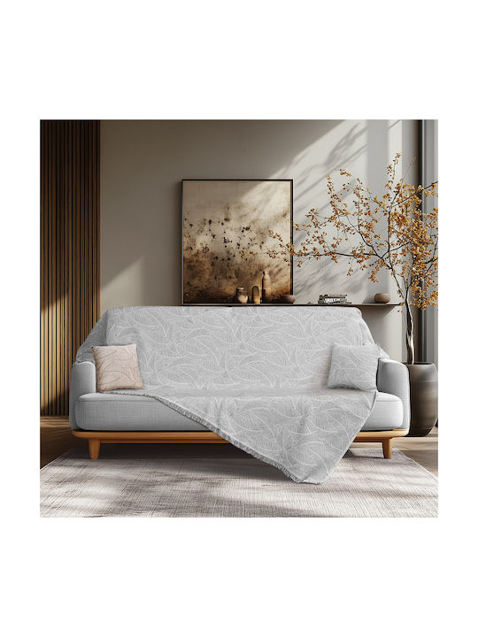 Beauty Home Διακοσμητική Μαξιλαροθήκη 8703 Γκρι 40x40εκ.
