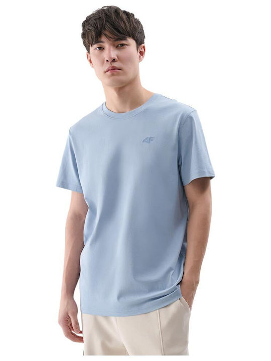 4F M2074 T-shirt Μπλε