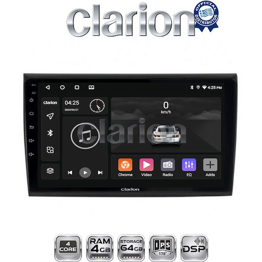 Clarion Автомобилна Аудио Система (Блутут/USB/WiFi/GPS/Apple-Carplay/Android-Auto)
