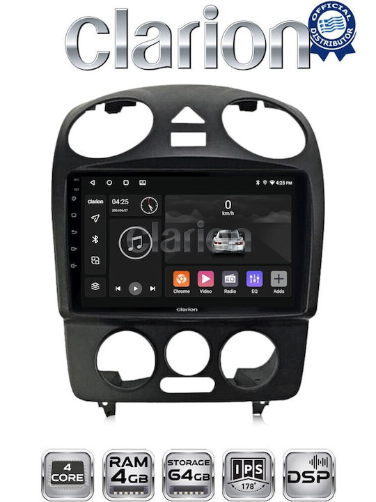 Clarion Ηχοσύστημα Αυτοκινήτου για Volkswagen Beetle 2003 > 2010 (Bluetooth/USB/WiFi/GPS/Apple-Carplay/Android-Auto)