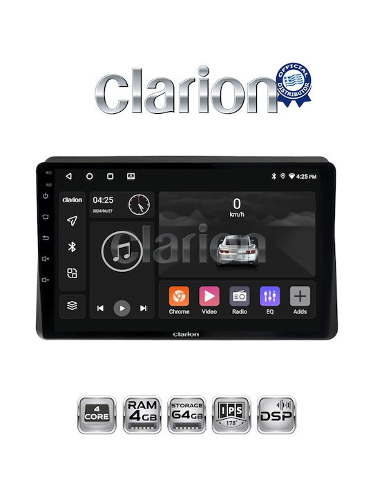 Clarion Автомобилна Аудио Система (Блутут/USB/WiFi/GPS/Apple-Carplay/Android-Auto)