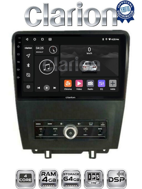 Clarion Auto-Audiosystem für Ford Kante 2015 (Bluetooth/USB/WiFi/GPS/Apple-Carplay/Android-Auto)