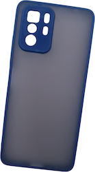 Naxius Rubber Frame Back Cover Albastru (Poco X...