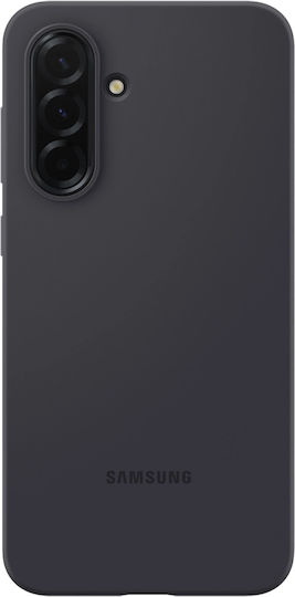 Samsung Задна корица Силикон Черен (Galaxy A36)