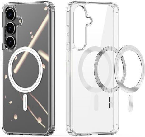 Dux Ducis Clin Series Umschlag Rückseite Transparent (Galaxy S25+)