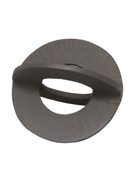 Inthebox Finton Διακοσμητικο Κομπος 12x9x9 Αλουμινιο Mud 032544