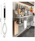 Cocktail-Sieb M12b-102 23*6cm Silber Schwarz Sds-21087-ts Sz
