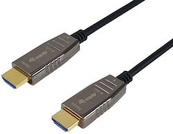 Equip S77210692 HDMI 2.1 HDMI male - HDMI male 20m Μαύρο Equip S77210692 HDMI 2.1 HDMI male - HDMI male 20m Μαύρο