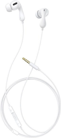 Baseus Encok Hz20 In-ear Handsfree Headphones with Connector 3.5mm White