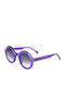 Kypers Women's Sunglasses with Purple Plastic Frame and Gray Gradient Polarized Lens