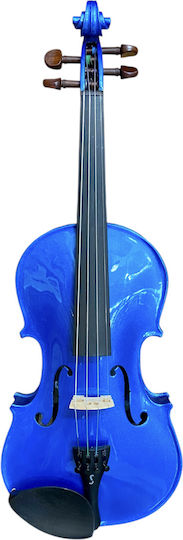 Vioară Stentor 4/4 Electric Blue 1401 cu Toc + Rășină + Arcus