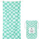 Dock & Bay Quickdry Microfiber Towels Body Turq...