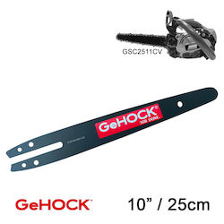 Gehock Λάμα Κλαδευτικού Αλυσοπρίονου 10"/25cm Gehock Gsc25.25