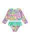 Up Kids Swimwear Swimwear Set Multicolour