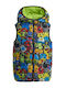 Kids' Casual Jacket Sleeveless with Hood Multicolour