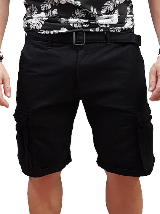 Rebase Herrenshorts Cargo Black