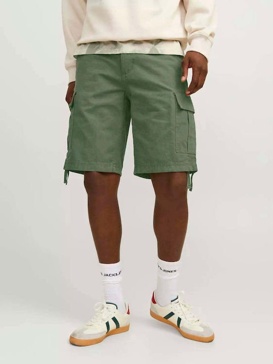 Jack & Jones Men's Shorts Cargo Agave Green