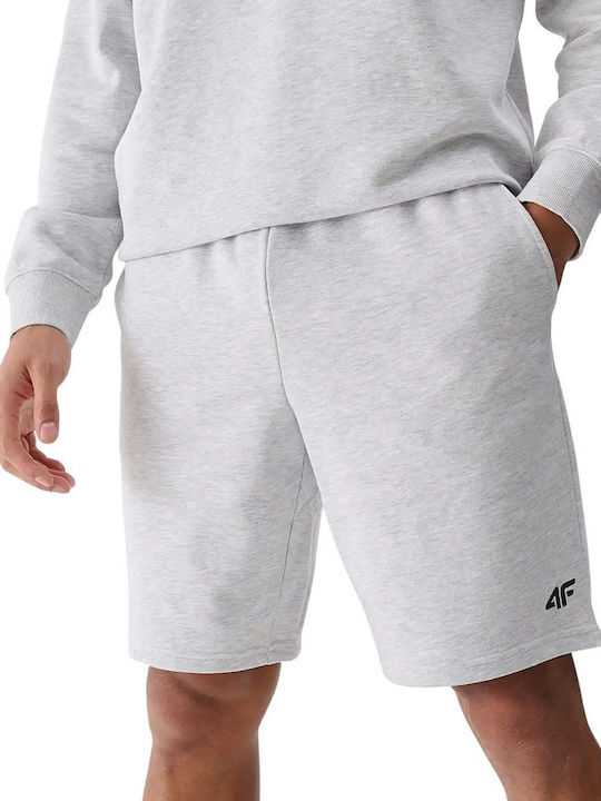 4F Ανδρική Βερμούδα Light Grey Melange