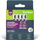 Uniross Rechargeable Usb-c Lithium Aaa Batteries 4pack