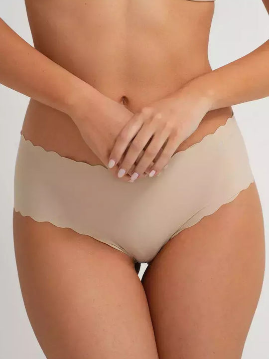 Γυναικείο Boxer χωρίς Ραφές Beige