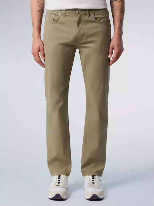 North Sails Trousers in Regular Fit Olive