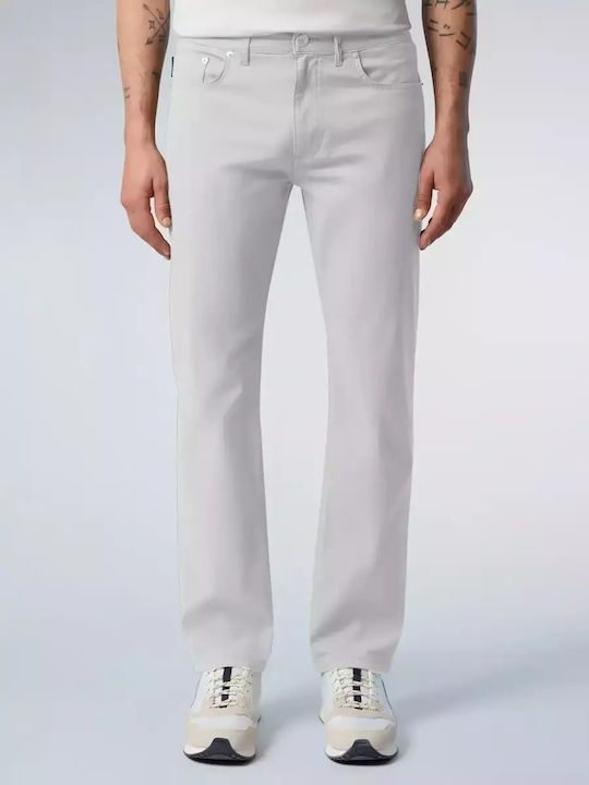 Trousers in Regular Fit White