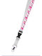 Hallo K Pink Lanyard
