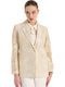 Matis Fashion Long Women's Blazer Ecru