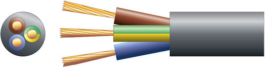 Cabluri Diverse Mercury 3 Core Mains 10a 1.0mm 50m 804.345uk