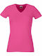 Fruit of the Loom Unisex Διαφημιστικό T-shirt Κοντομάνικο Fuchsia