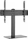 Superior Table Top Tv Stand 60x40 40kg Glass Supstv020