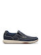 Sailview Step Δερμάτινα Ανδρικά Casual Παπούτσια Μπλε