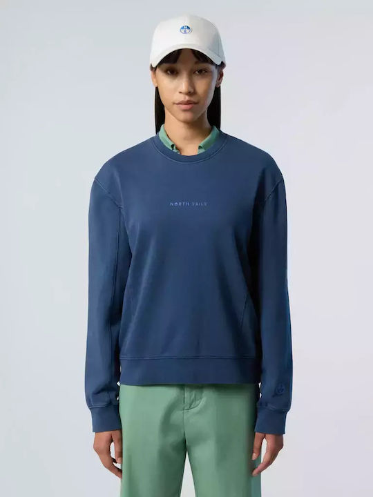 Women's Sweatshirt Hooded Dark blue