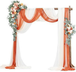 Vevor Künstliches Hochzeitsblumen-Set Orange 2 Blumen & 3 Stoffe Hlgmhtj5jtcsi16lqv0